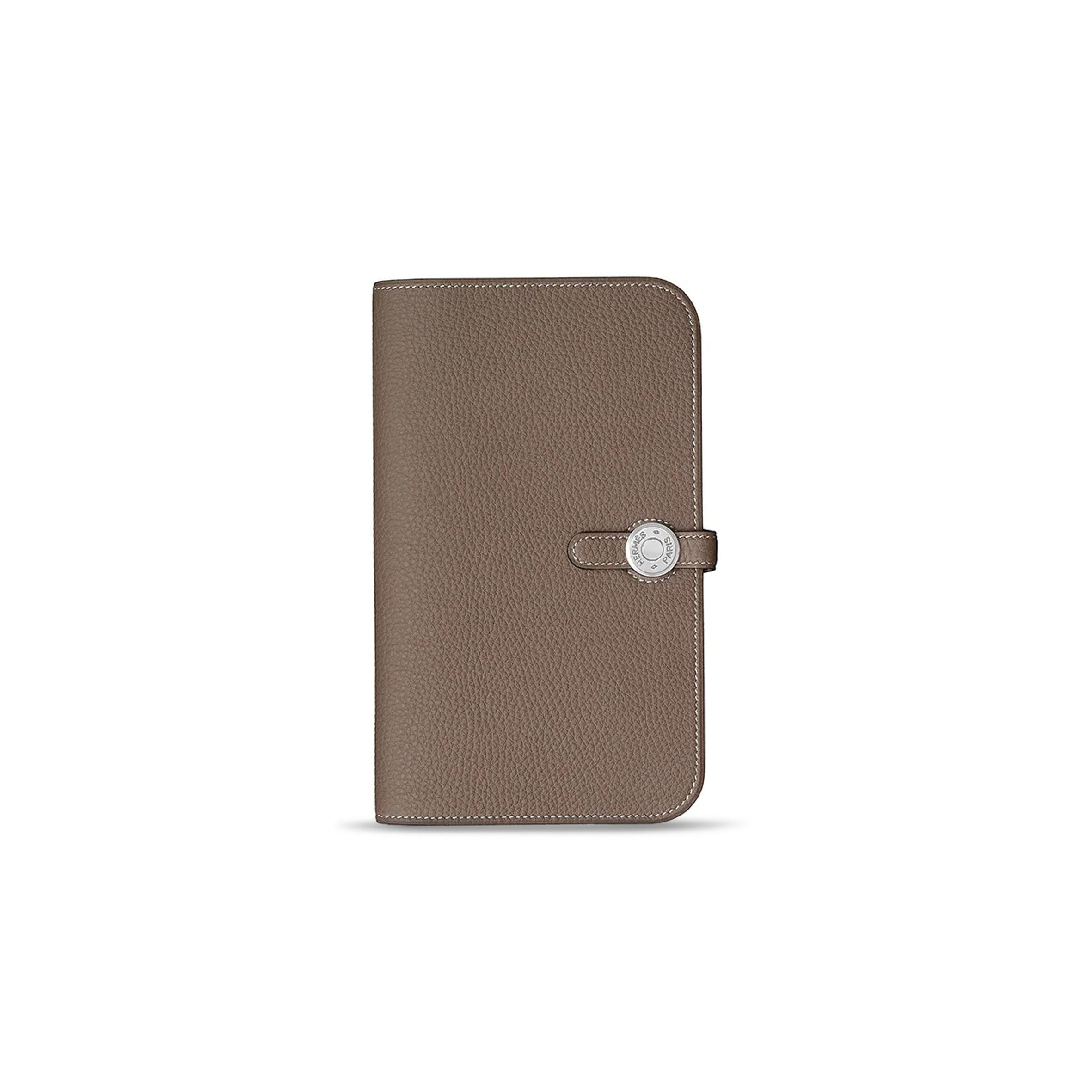 HERMES DOGON TOGO CALFSKIN LONG WALLETS H043070CK18 (20*12*1cm)